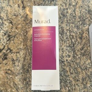 Murad Hydration AHA/BHA Exfoliating Cleanser - White and Purple